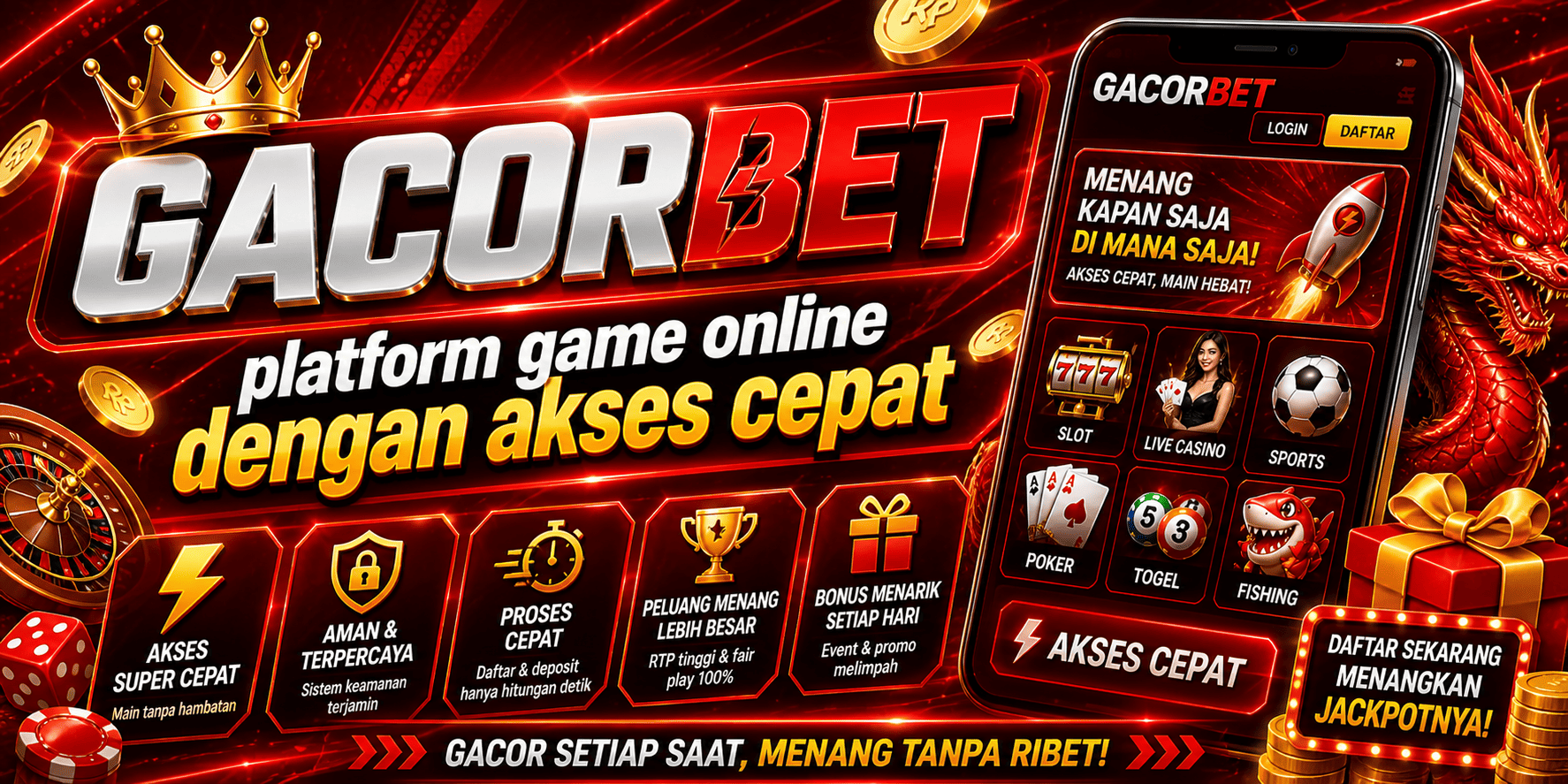 GACORBET : Platform Game Online dengan Akses Cepat